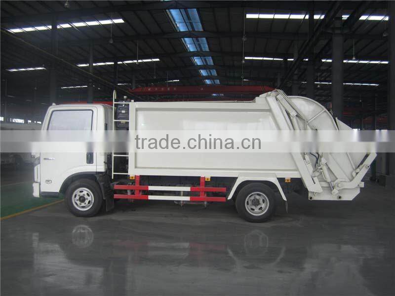 Yuejin 5m3 mini garbage truck