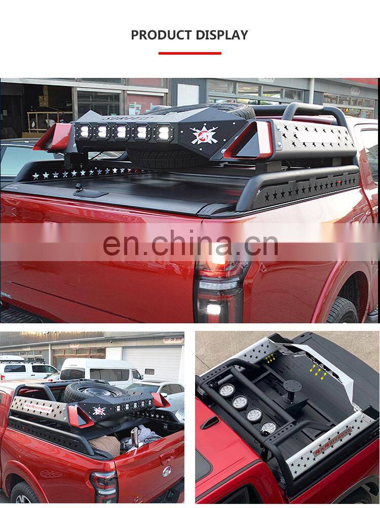 Suitable for different models of Ford Ranger Raptor NAVARA DMAX pickup off-road accessories roll cage