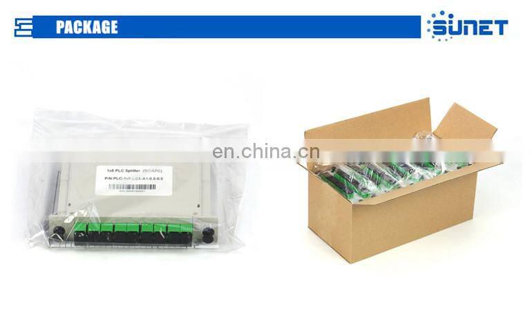PLC Splitter 1*8 Sc/APC Sc/Upc Insertion Type PLC Splitter