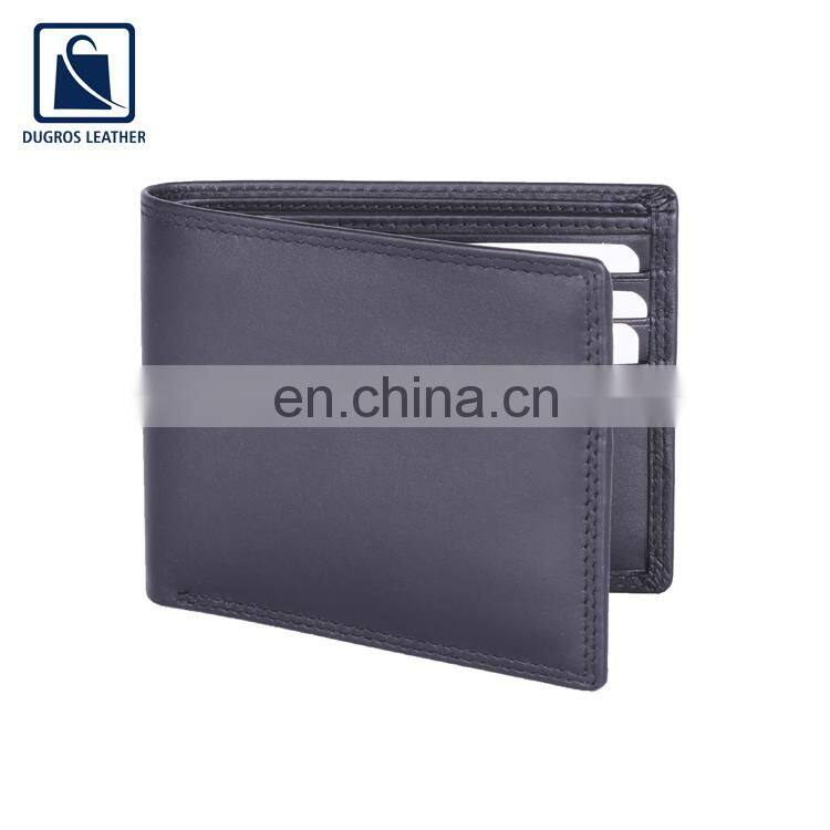 Chairman Lining Matching Stitching Genuine Leather Wallet for Men from Indian Manufacturer