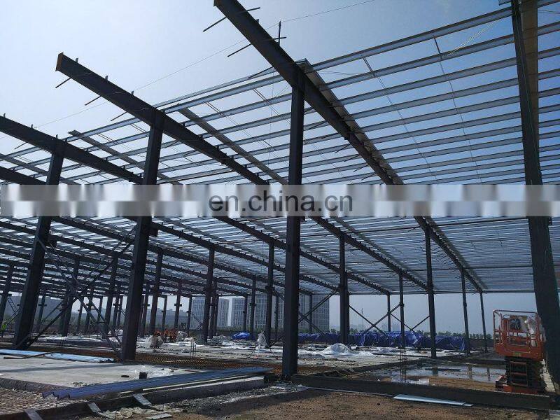 Low Cost Construction Steel Rack Warehouse Storage Warehouse Building For Workshop