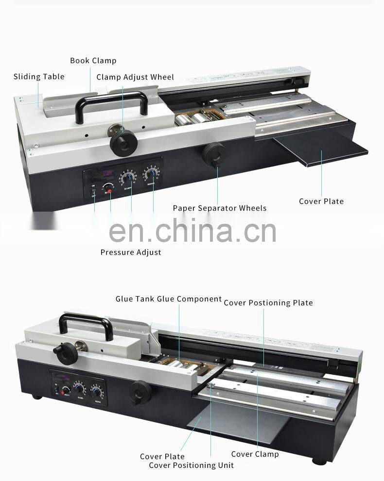 a4 high speed good quality book binding machine