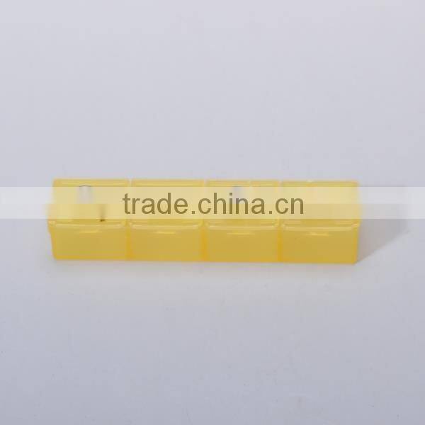 New products listed PP rectangle plastic medicine box storage containers