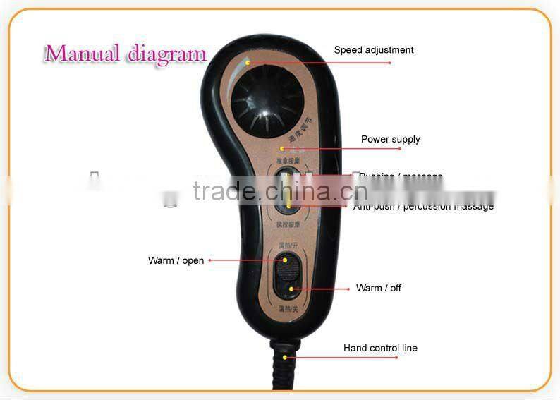 Multifunctional Back Massage Chair Cushion with Neck position adjustable