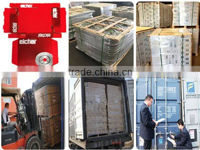 Car brake drum made of meterial G3000 cast iron as buyer request