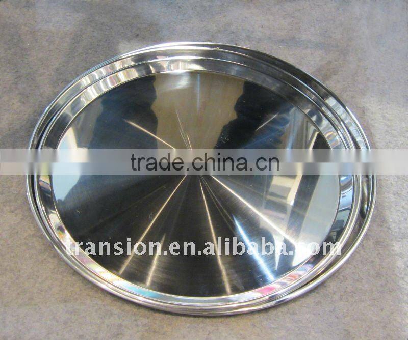 Stainless steel serving tray (American Style)