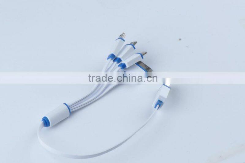 2016 Multi-function Universal 4 in 1 USB Charger Cable Factory USB Data Cable