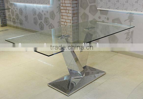 Factory made stainless steel rectangular table