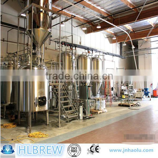 automatic operate the home beer brewery equipment with CE certificate