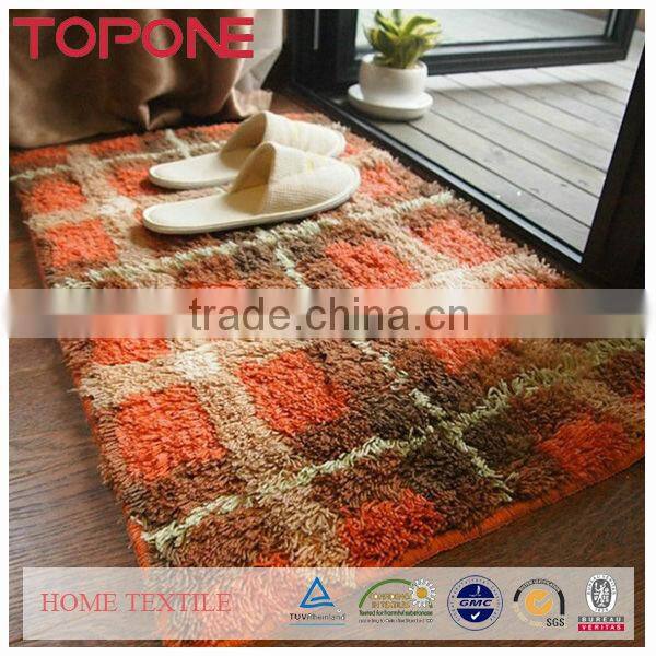 High quality door useful design non-slip washable rugs acrylic