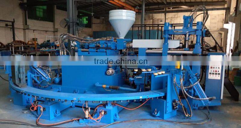 Single color PVC boot injection molding machine