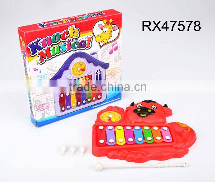 Educational kid musical instruments knock on piano toys