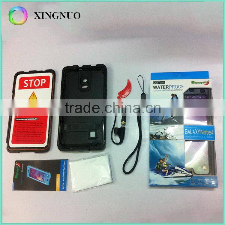 Case for samsung galaxy note 4 waterproof case