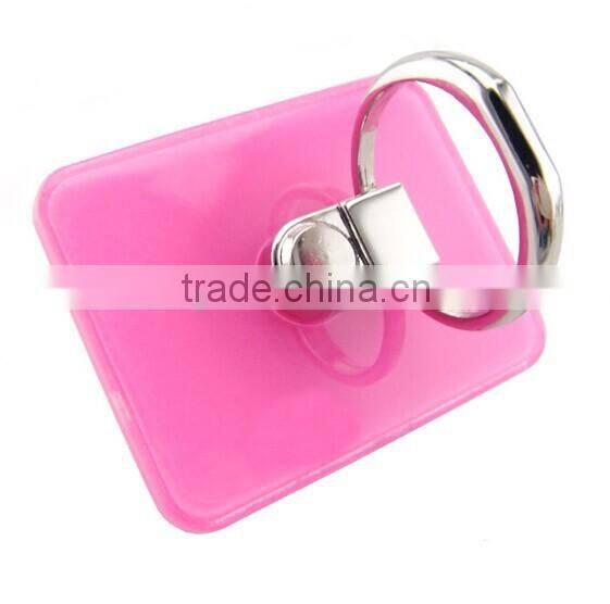 Hotselling pink mobile phone ring stand holder