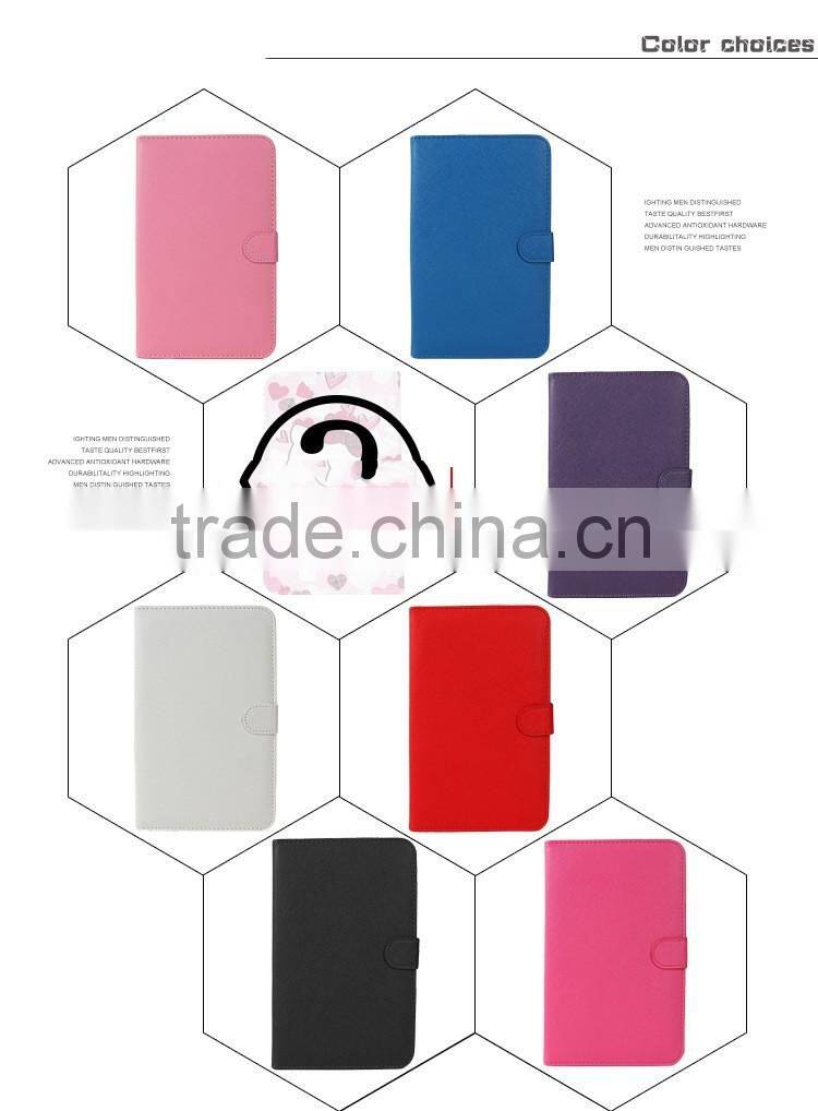 2016 universal keyboard holster leather case for samsung S7 edge android phone