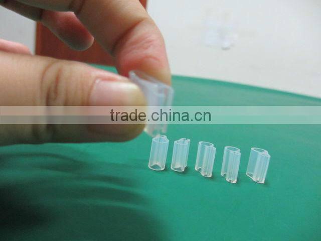 good quality silicone grafting tube/silicone clips with FDA food grade