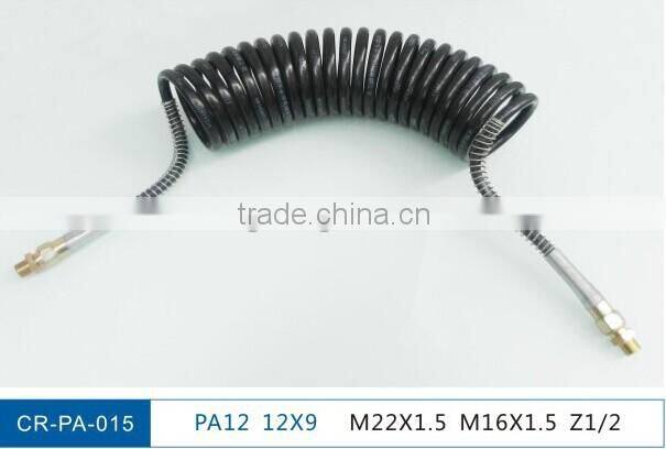 Trailer air brake coils PA12 nylon tubing suzi hose