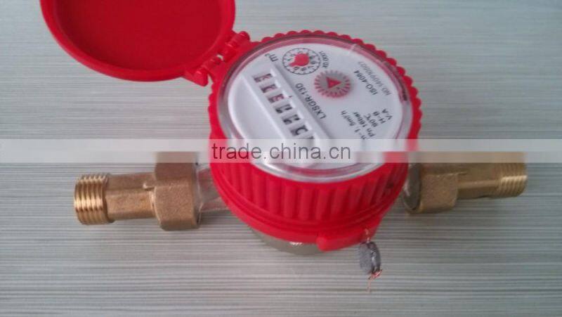 hot flow meter single jet dry dial