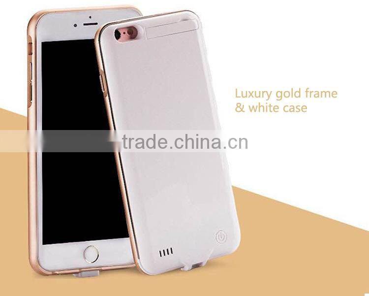 New Arrival 4000 mah External Battery Case Phone Power Charge Case 4000 mah for IPhone 6 plus