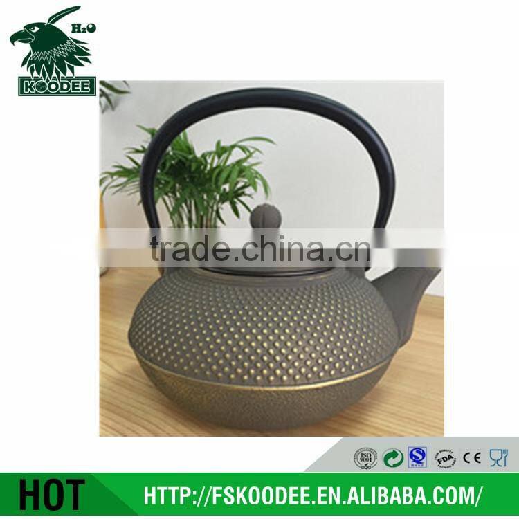 fashion style different designs unique antique cast iron kettle /teapot