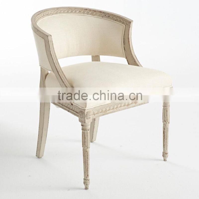 New design antique style dining chair oak wooden dining room chairs