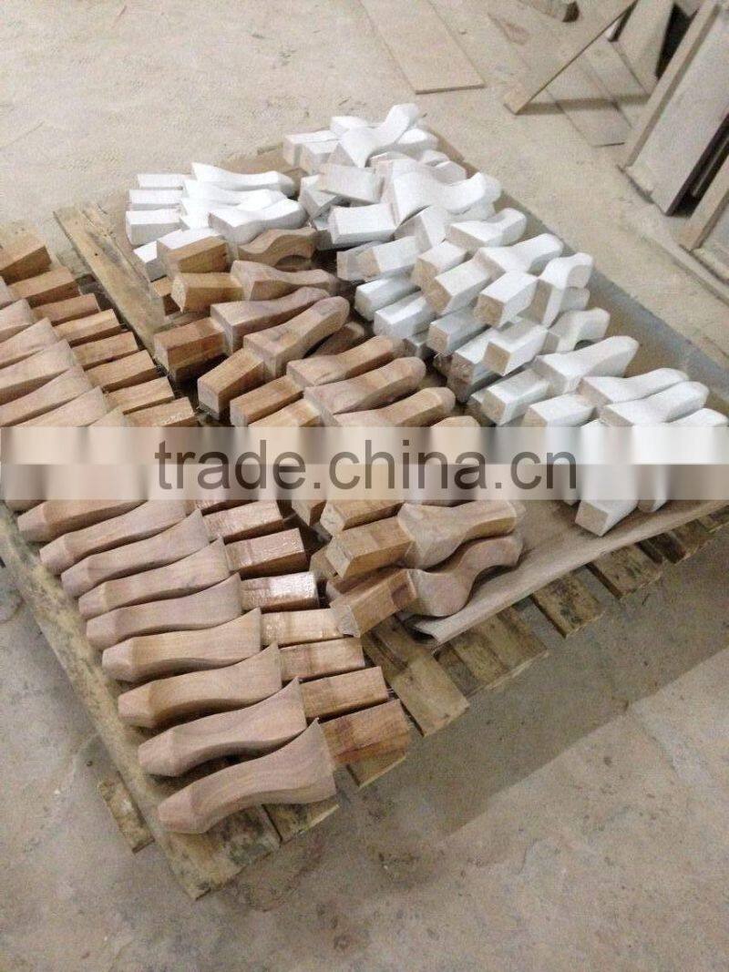 Black leather hotel wooden chair XYD450