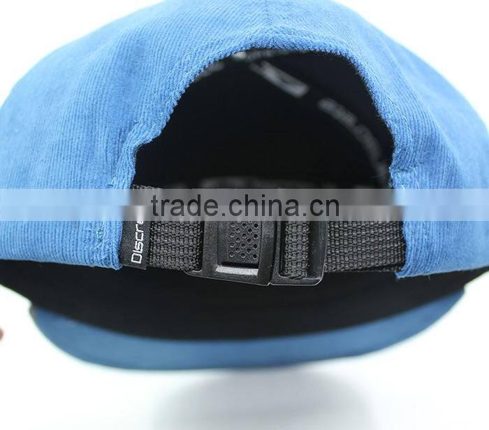 corduroy blank 5 panel snapback hats wholesale