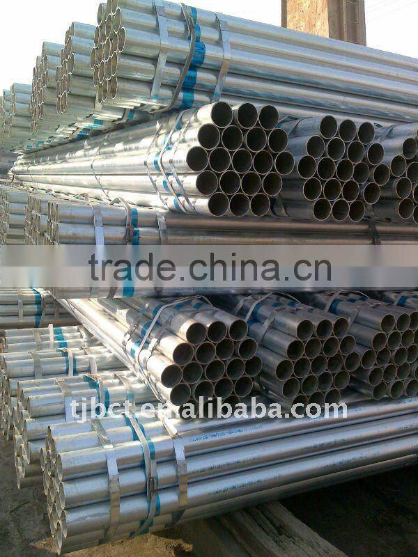 galvanized round steel pipe