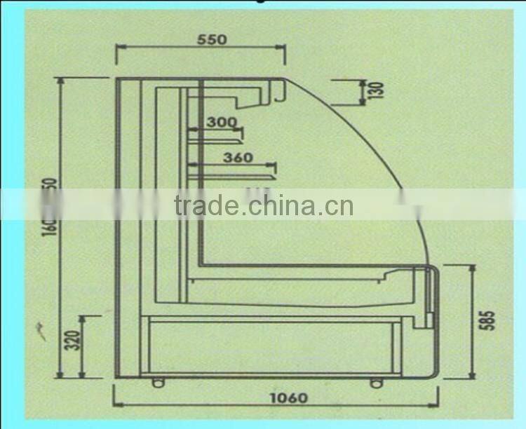 Cheap Display Cases Refrigerator Cabinet