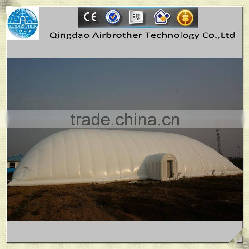Anti-haze dismountable outdoor inflatable membrane architecture show tent