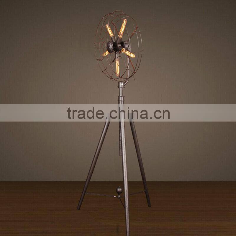 Hot Sale Vintage fan shape table lamp/light