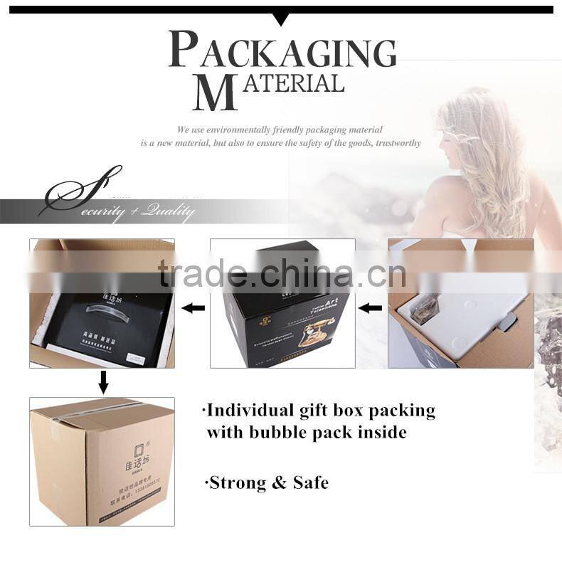 Glass Mosaic shell wood tissue box for decoration