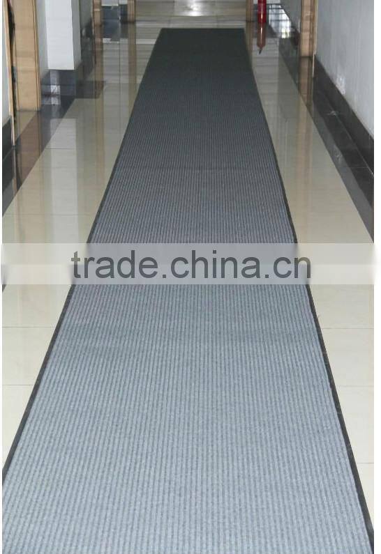 polyester surface with pvc backing carpet from china made