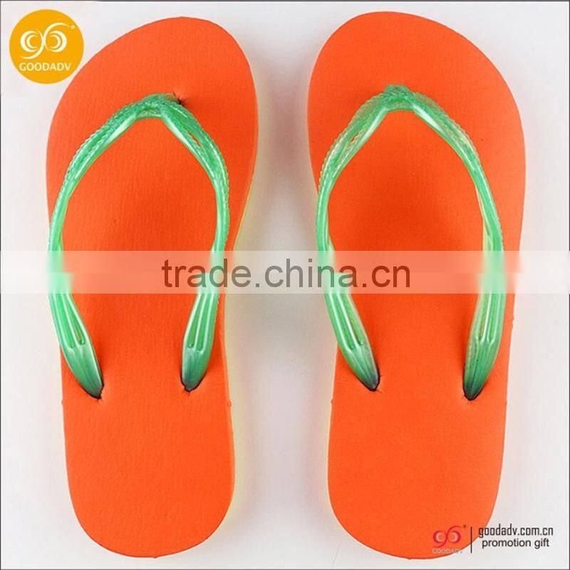 2015 eva flip flop lady fashion sandals colorful massage flip flop beach slippers