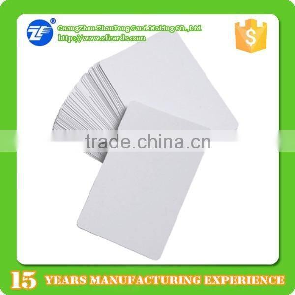 Low cost 125khz tk4100 blank pvc id card
