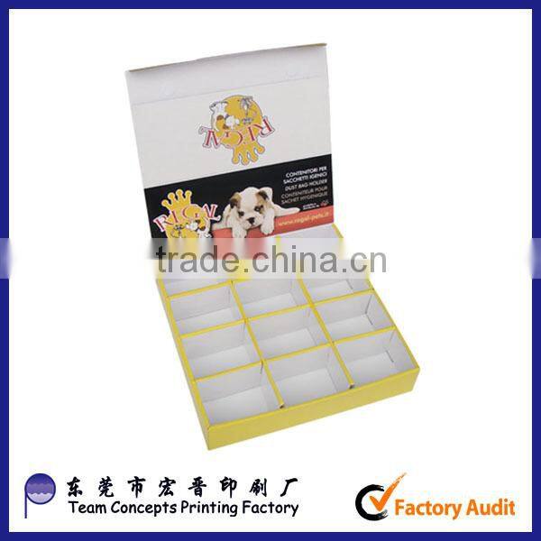 custom retail cardboard corrugated paper display for candy