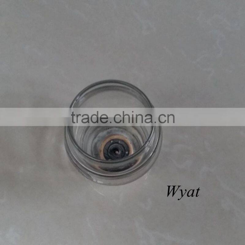 150ml glass candle storage jar with airtight lid SLJb77