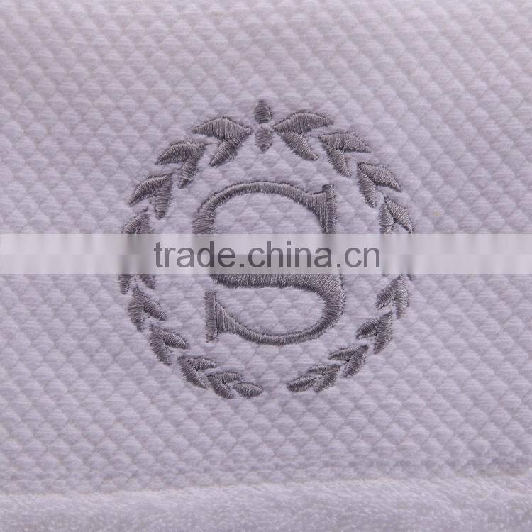 2015 best selling hotel cotton terry towel sets white