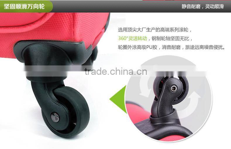 super light polyester luggage set