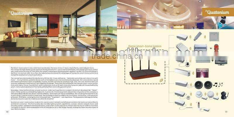 Qome1 Zigbee Smart Home System for home automation house