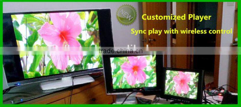 Network advertising media player