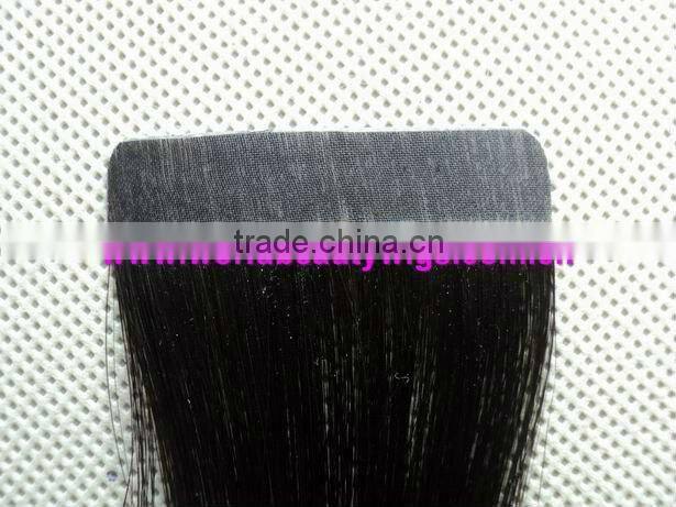 natural look Double Tape Hair Extension with lace,no shine,no shedding