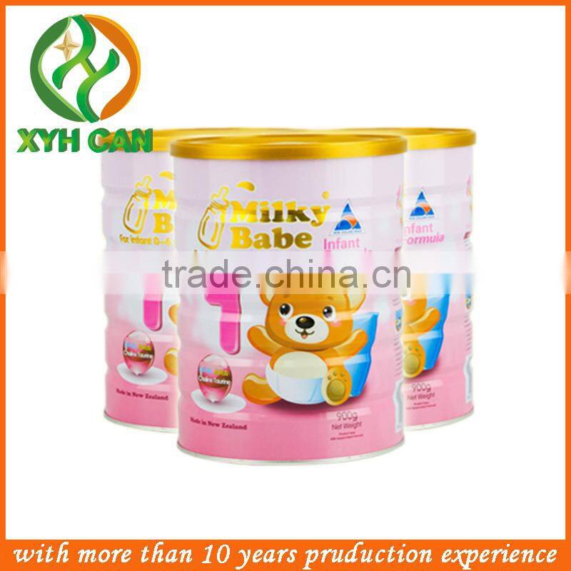 Milk powder tin cans from dust free workshop for 2015