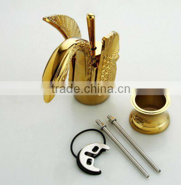 China Golden Swan Faucets Bathroom faucet Waterfall faucet mixer taps(QH0586G)