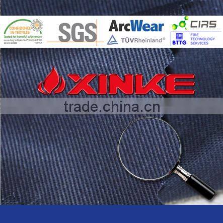 60% cotton 39% polyester 1%anti-static fire retardant fabric for welding worker