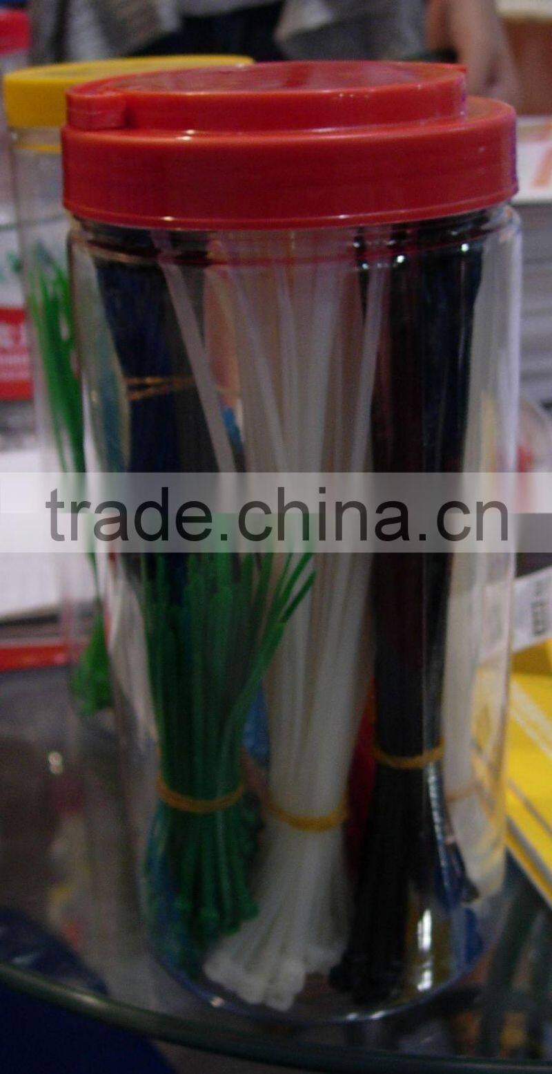 Directly sales 5*200 Mountable Head Nylon Cable Ties (UL certificate)