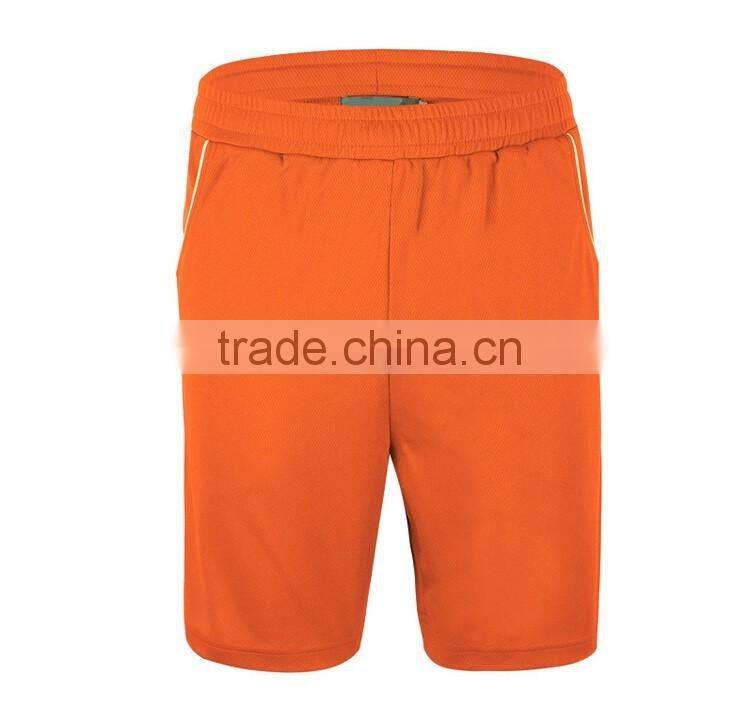 custom wholesale cheap good sale coolmax polyester sport training shorts