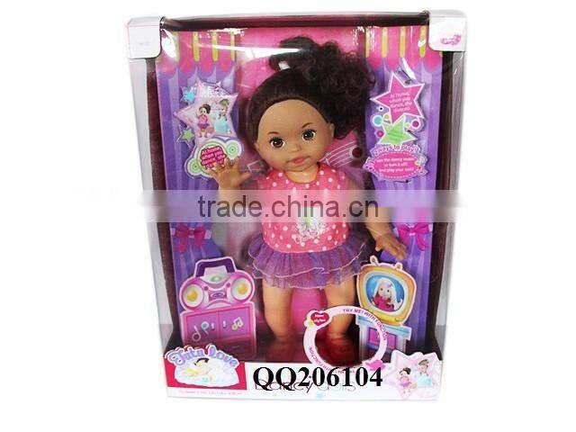 16 inch Beautiful Baby Doll Kids Doll Toy Dancing toy Doll With Music and Sound