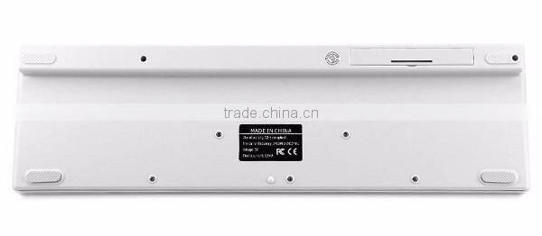 rechargeable wireless bluetooth arabic computer keyboard and mouse