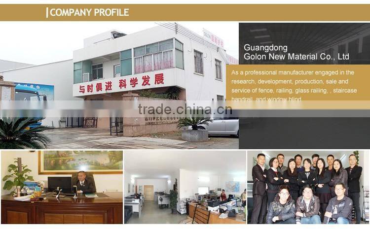 Wholesale OEM & ODM balcony balustrade wrought iron cheap deck railings with AkzoNobel Powder coating